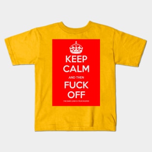 Keep Calm and F-off Kids T-Shirt